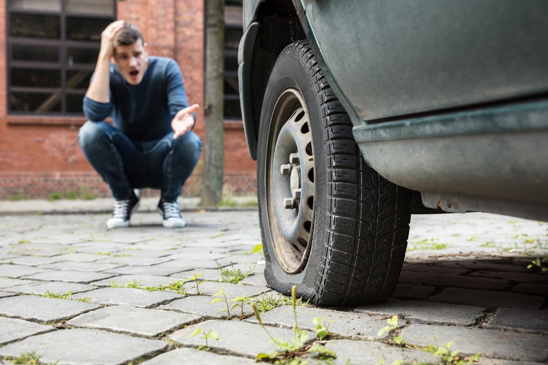 where to get flat tire fixed near me